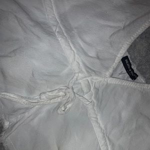 Brandy Melville White crop top